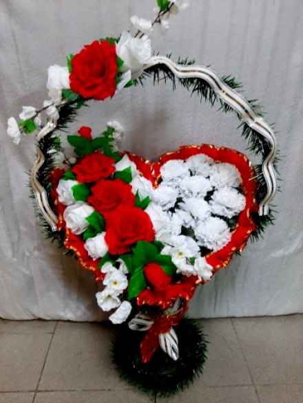 Корзина ритуальная КР-45 выс.90см.