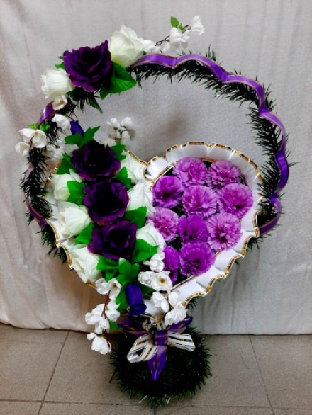 Корзина ритуальная КР-45 выс.90см.