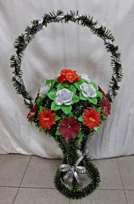 Корзина ритуальная КР-97 выс.90см.