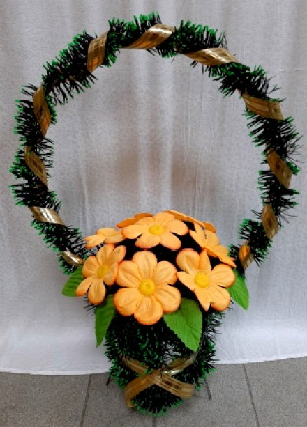 Корзина ритуальная РК-12 выс.60см.