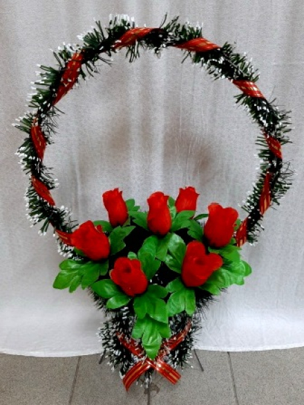 Корзина ритуальная РК-16 выс.60см.