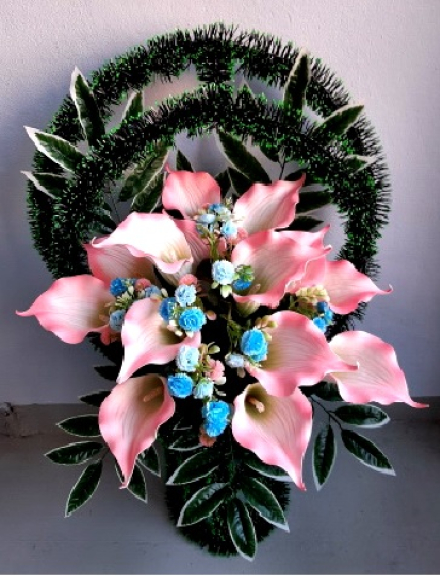 Корзина ритуальная КР-142 выс.100см.