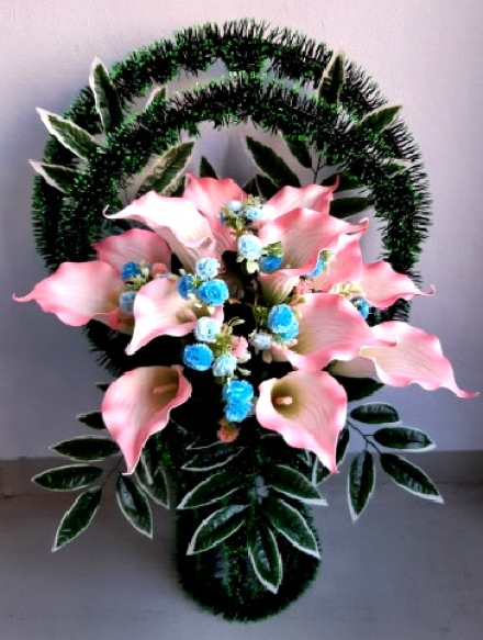 Корзина ритуальная КР-142 выс.100см.