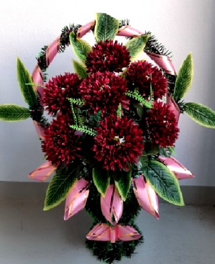 Корзина ритуальная КР-143 выс.80см.