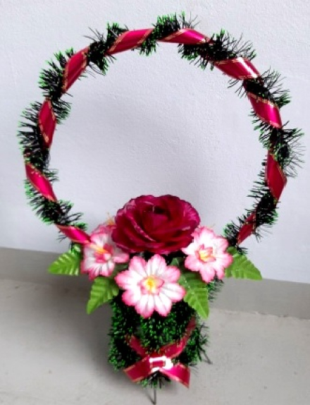 Корзина ритуальная РК-20 выс.60см.