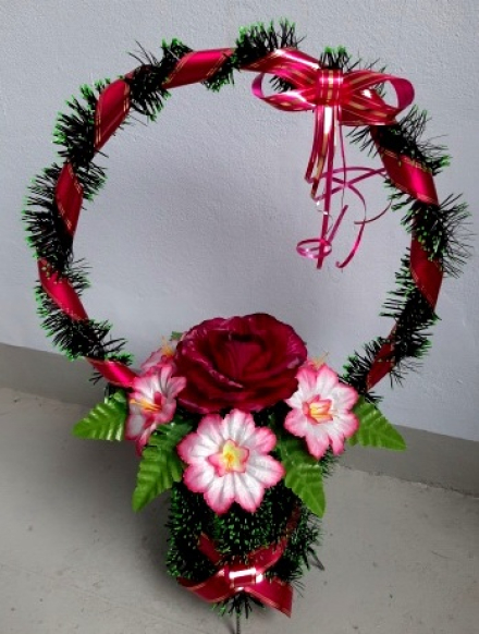 Корзина ритуальная РК-20 выс.60см.