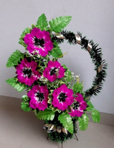 Корзина ритуальная КР-152, высота 65см.