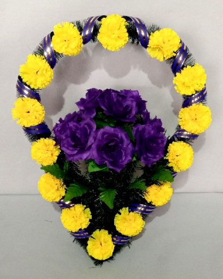 Корзина ритуальная КР-500    65х45см.