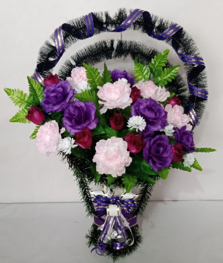 Корзина ритуальная КР-505  100х50см.