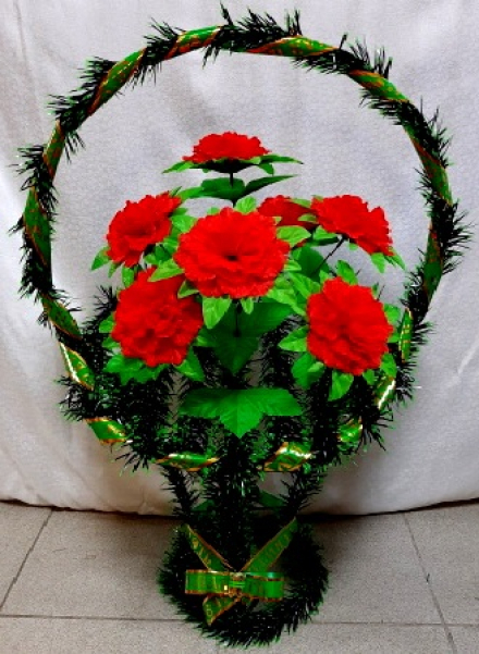 Корзина ритуальная КР-108 выс.80см.