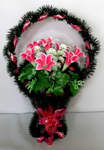 Корзина ритуальная КР-112 выс.80см.