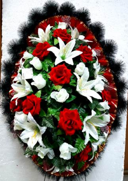 Венок ритуальный ВР-68/2 выс.145см