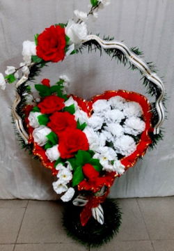 Корзина ритуальная КР-45 выс.90см.