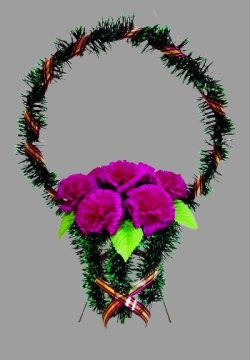 Корзина ритуальная РК-10 выс.60см.