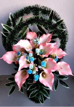 Корзина ритуальная КР-142 выс.100см.