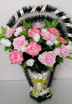 Корзина ритуальная КР-505  100х50см.